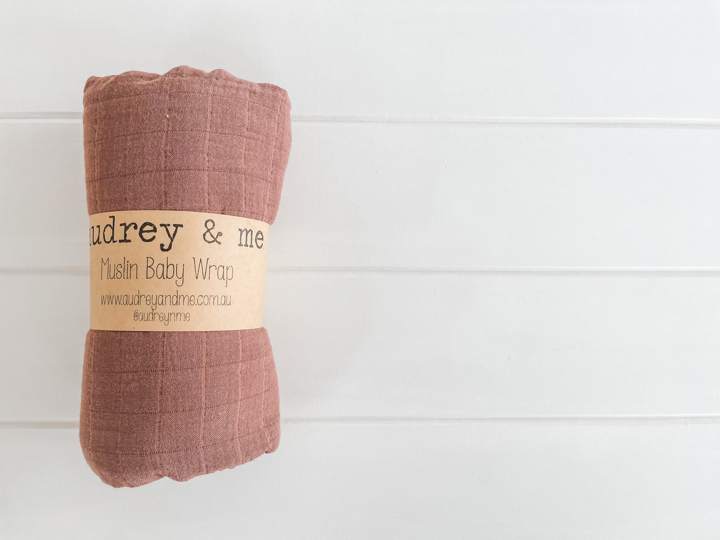 Muslin Wrap - Rust