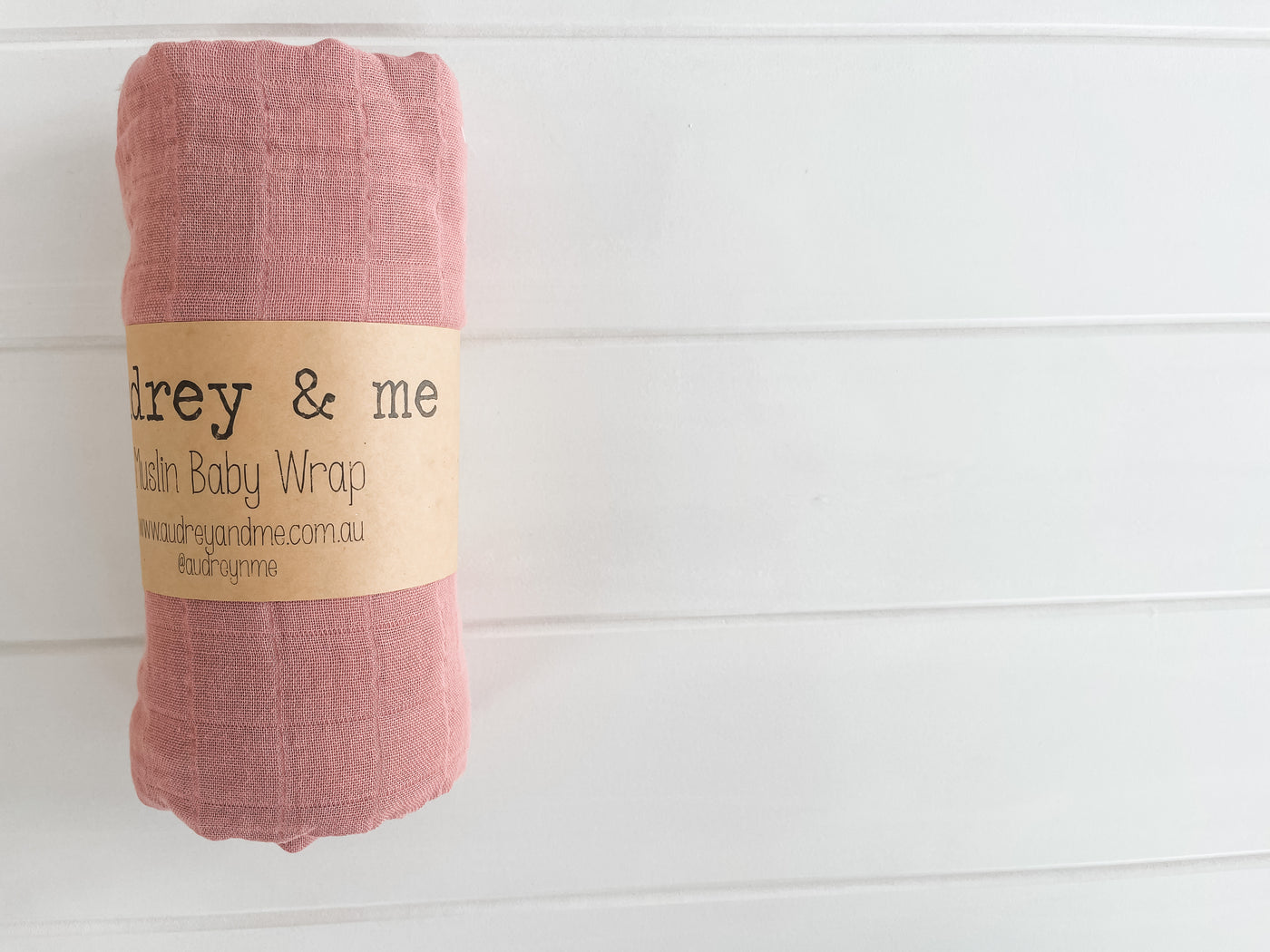 Muslin Wrap - Plum - Audrey & Me