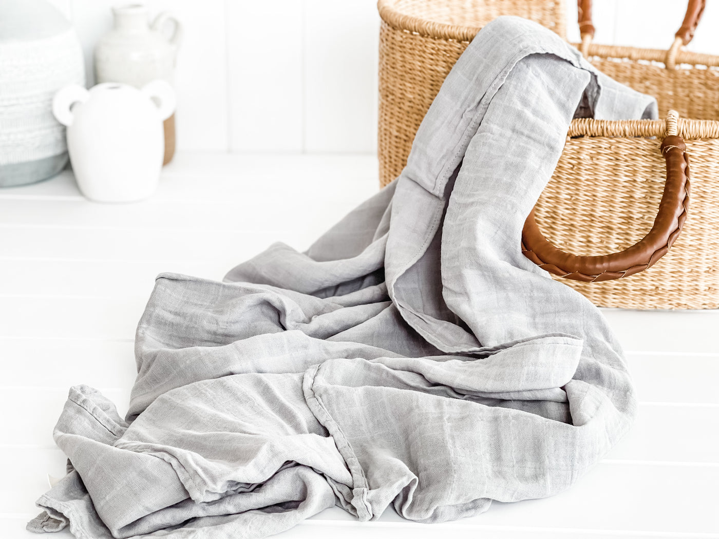 Muslin Wrap - Stone