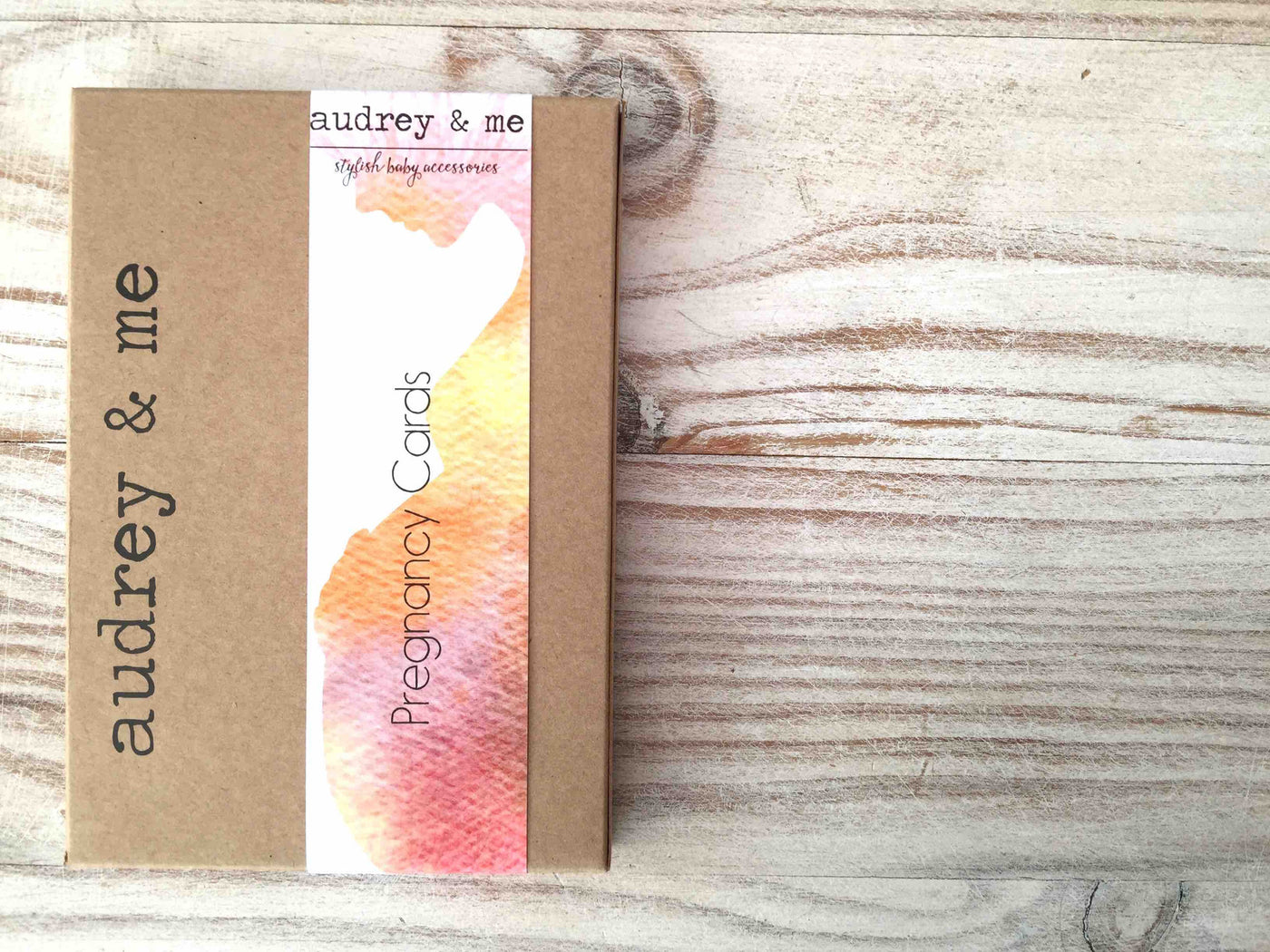 Milestone Cards - Pregnancy - Audrey & Me