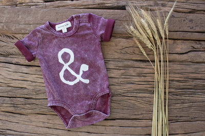 Signature A&M Onesie - Rust - Audrey & Me
