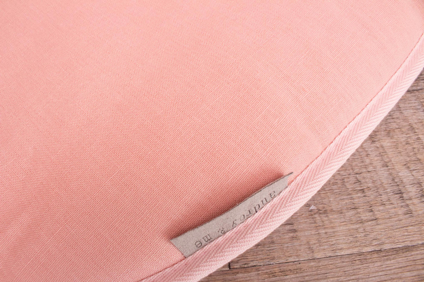 Pram Liner - Linen Dusty Pink - Audrey & Me