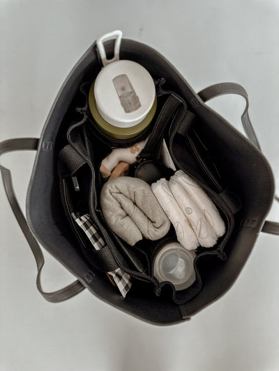 Baby Bag Insert - Black - Audrey & Me