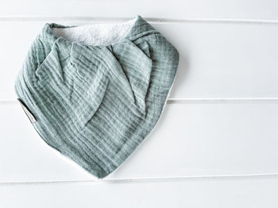 Bandana Bib Pack - Muslin Soft Tones Boy - Audrey & Me