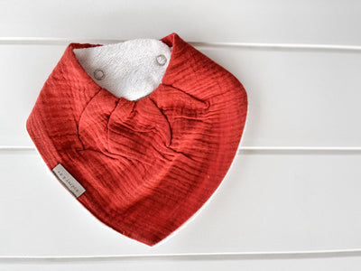 Bandana Bib Pack - Muslin Earth Tones Girl