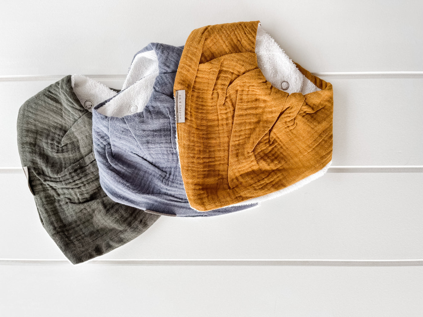 Muslin Bandana Bib Pack - Boy - Audrey & Me