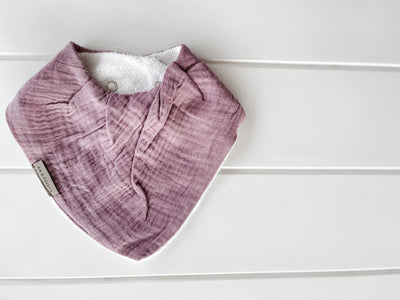 Muslin Bandana Bib Pack - Shades of Purple