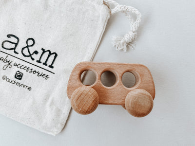 Wooden Bus - Audrey & Me