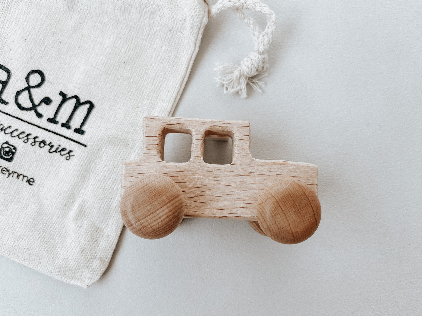 Wooden Car - Audrey & Me