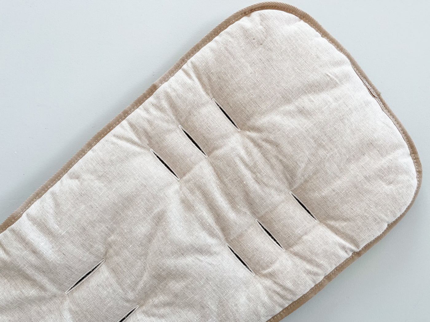 Pram Liner - Natural Linen - Audrey & Me