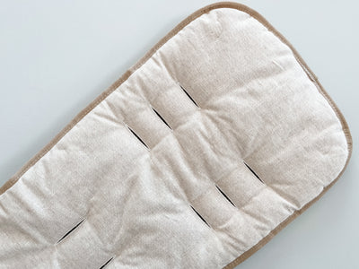 Pram Liner - Natural Linen - Audrey & Me