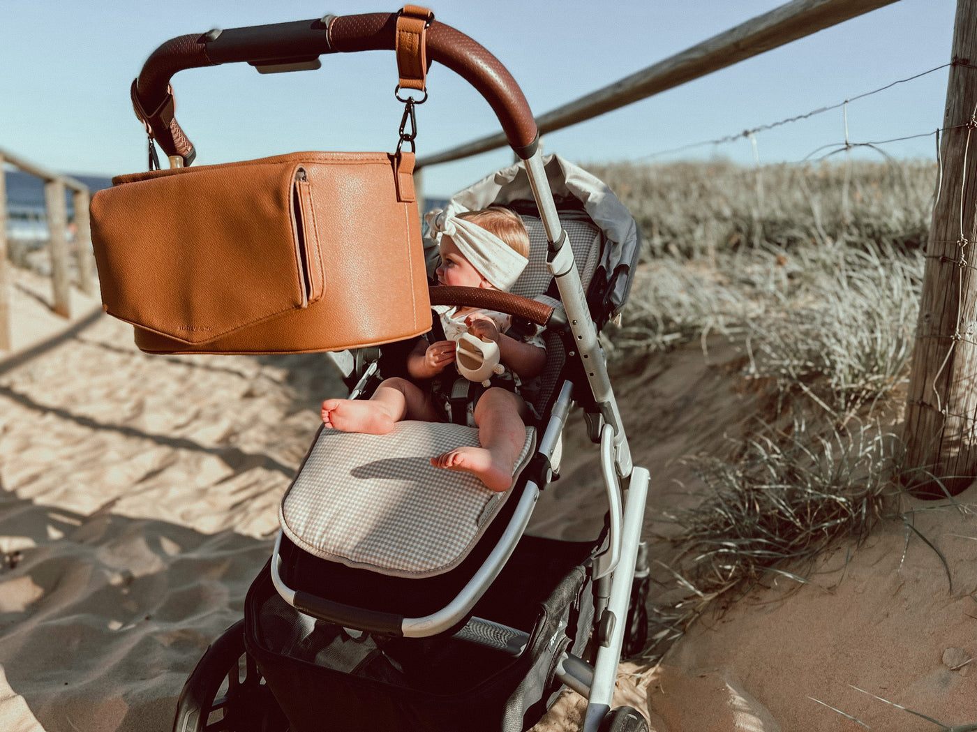 Adapt Pram Caddy - Mystery Colour - Audrey & Me