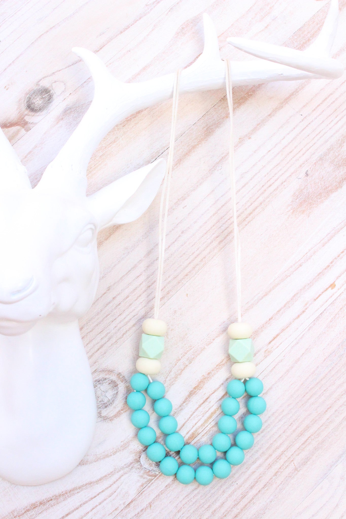 Mumma Necklace - Manhattan Turquoise - Audrey & Me
 - 1