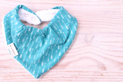 Bandana Bib - Drawn Arrows - Audrey & Me