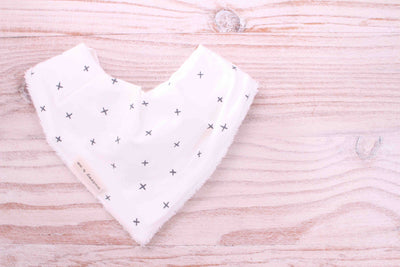Bandana Bib - Plus Cross - Audrey & Me
 - 1