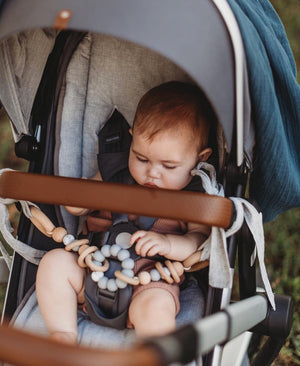 Pram Liner - Grey Melange - Audrey & Me