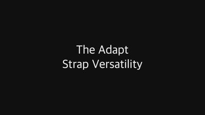 The Adapt Nappy Bag - Cloud with Gold Hardware