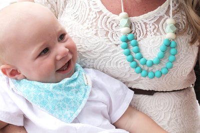 Mumma Necklace - Manhattan Turquoise - Audrey & Me
 - 3