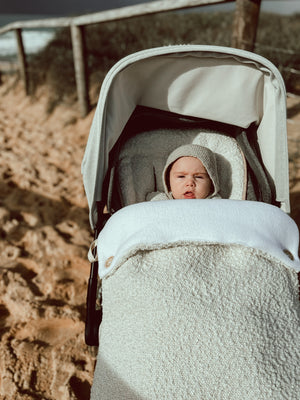 Bouclé or Cashmere Wool Foot Muff - Audrey & Me