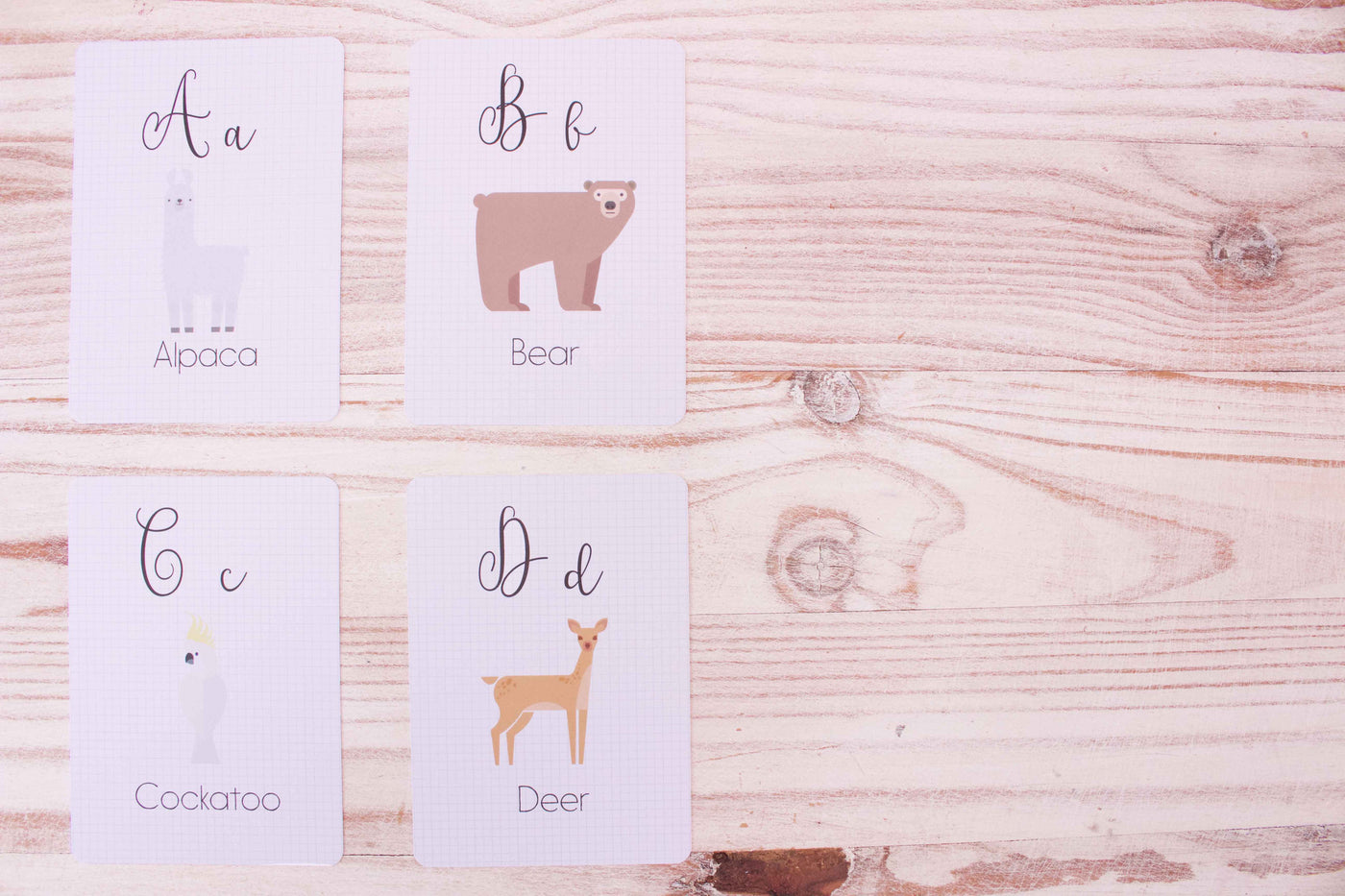 Alphabet Cards - Audrey & Me