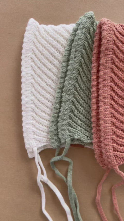 Organic Cotton Bonnet - Heirloom