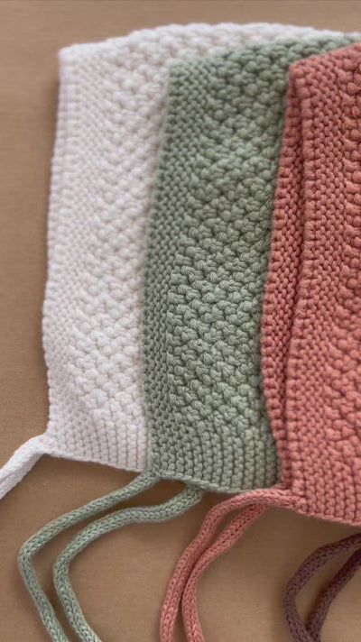 Organic Cotton Bonnet - Pixie