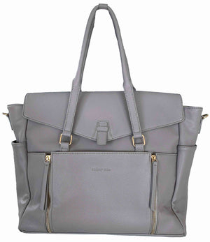 The Adapt Nappy Bag - Mini - Grey - Audrey & Me
