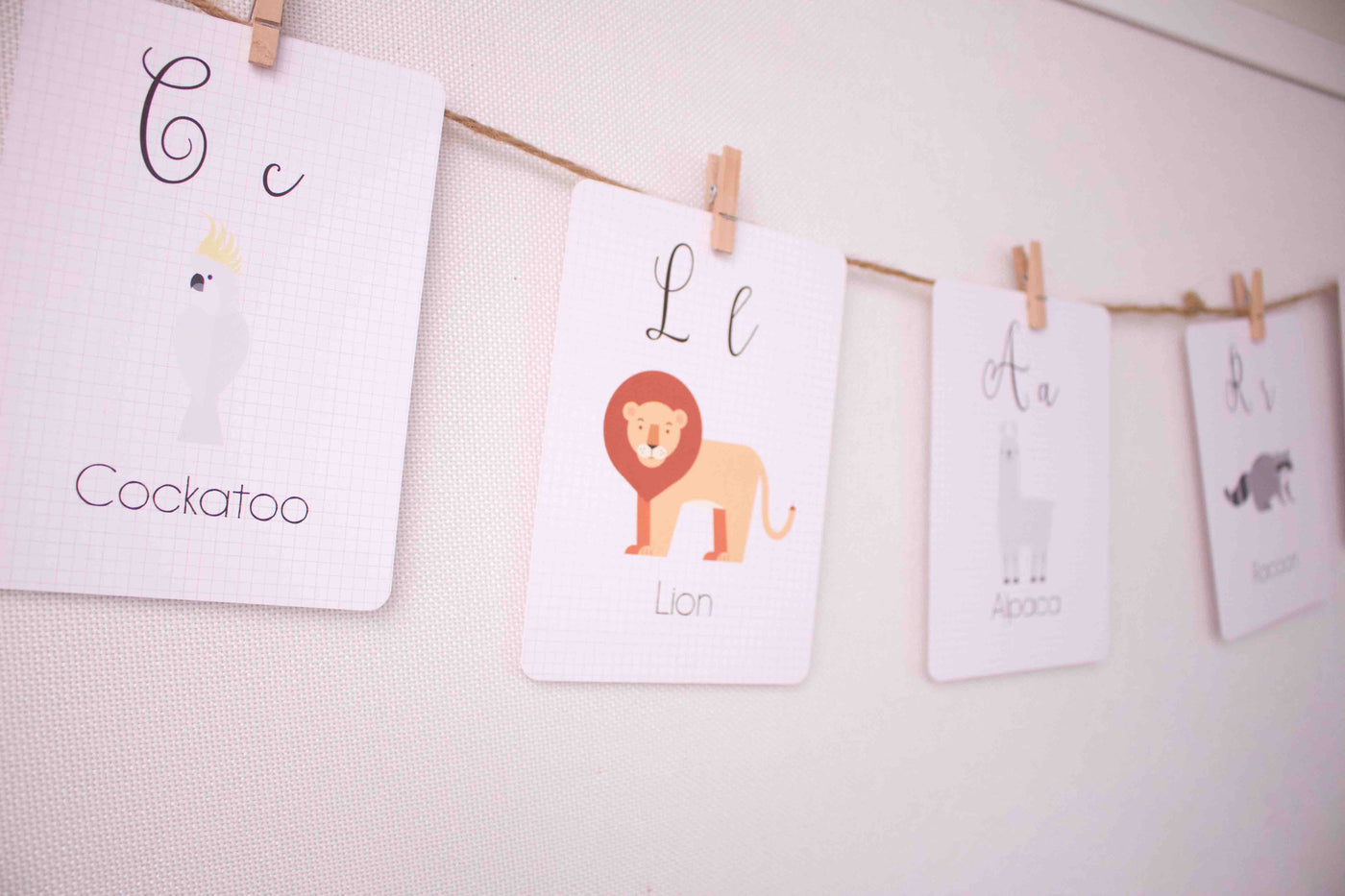 Alphabet Cards - Audrey & Me