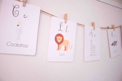 Alphabet Cards - Audrey & Me