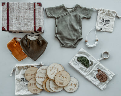 Little Book Worm Gift Box - Boy - Audrey & Me