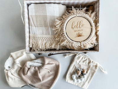 Baby Gift Box - Boho Neutral - Audrey & Me