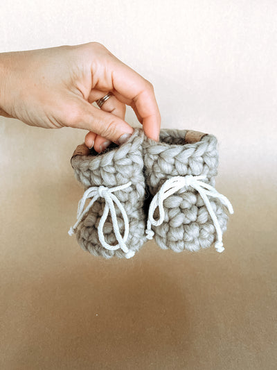 Woollen Booties - Audrey & Me