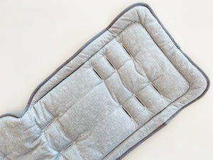 Pram Liner - Grey Melange - Audrey & Me