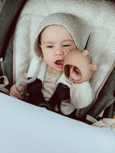 Silicone Bear Mitten Teether - Audrey & Me