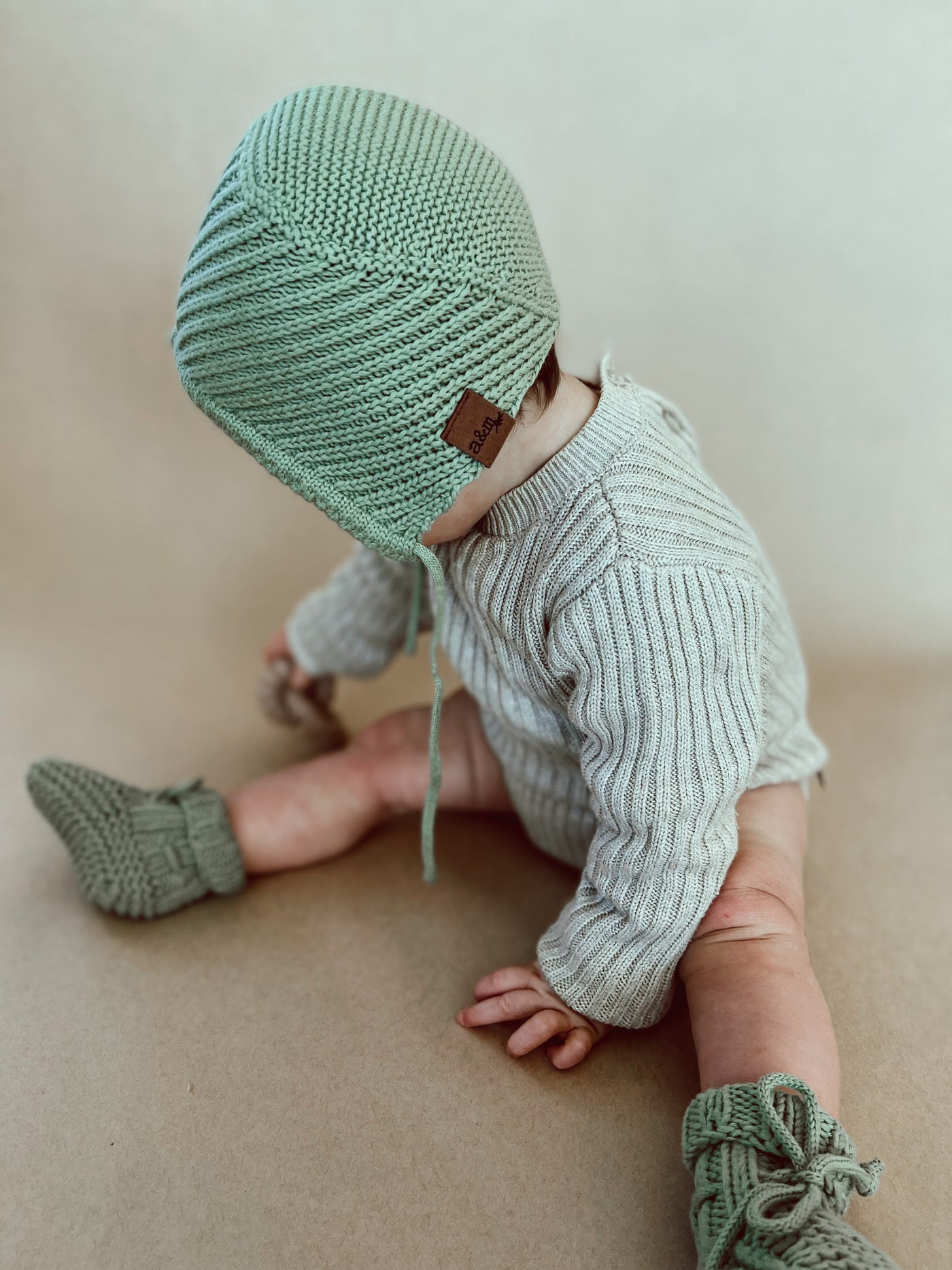 Organic Cotton Bonnet & Bootie Sets - Audrey & Me