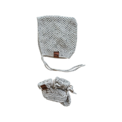Organic Cotton Bonnet & Bootie Sets - Audrey & Me