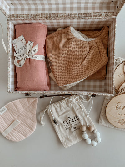 Muslin Wrap Gift Box - Girl
