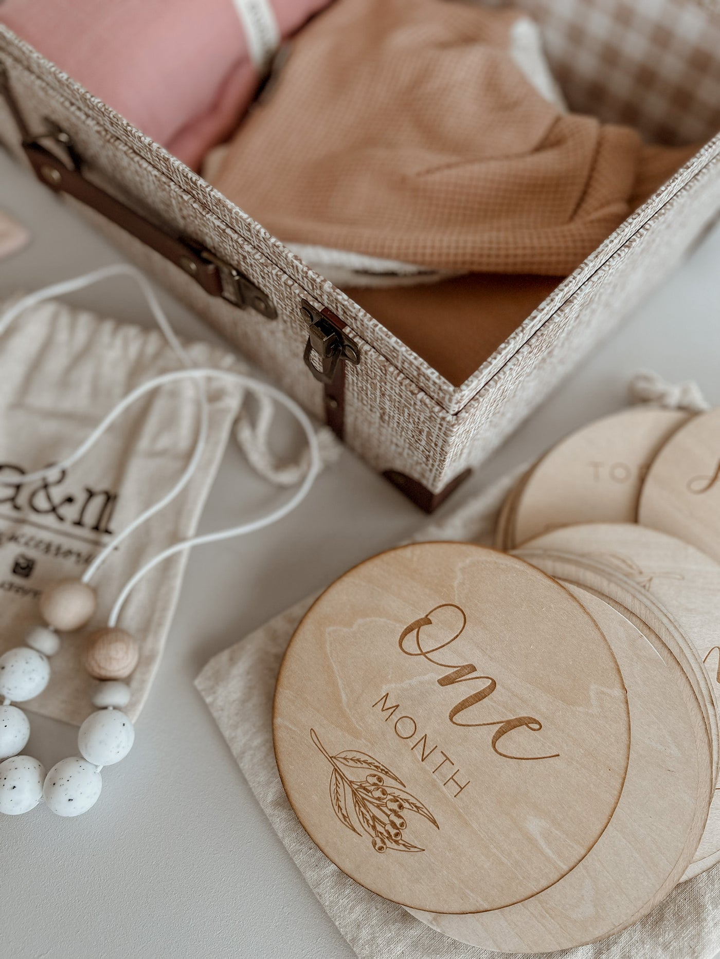 Muslin Wrap Gift Box - Girl - Audrey & Me