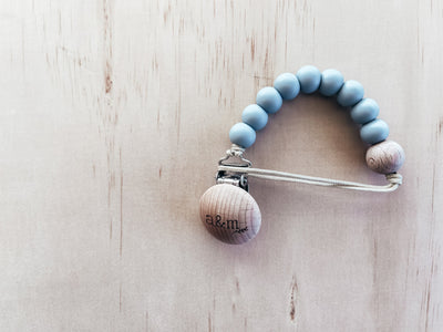 Silicone Bead Dummy Clips - Audrey & Me
