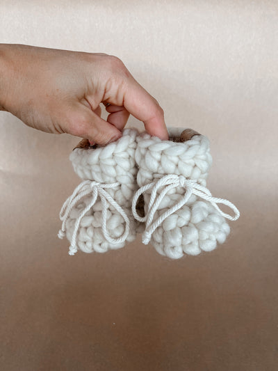 Woollen Booties - Audrey & Me