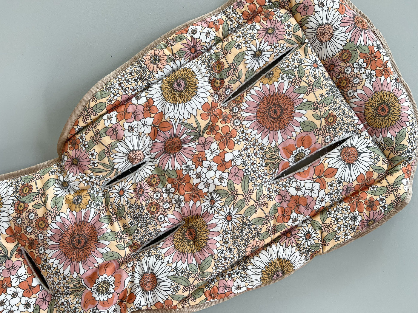 Pram Liner - Boho Bouquet - Audrey & Me