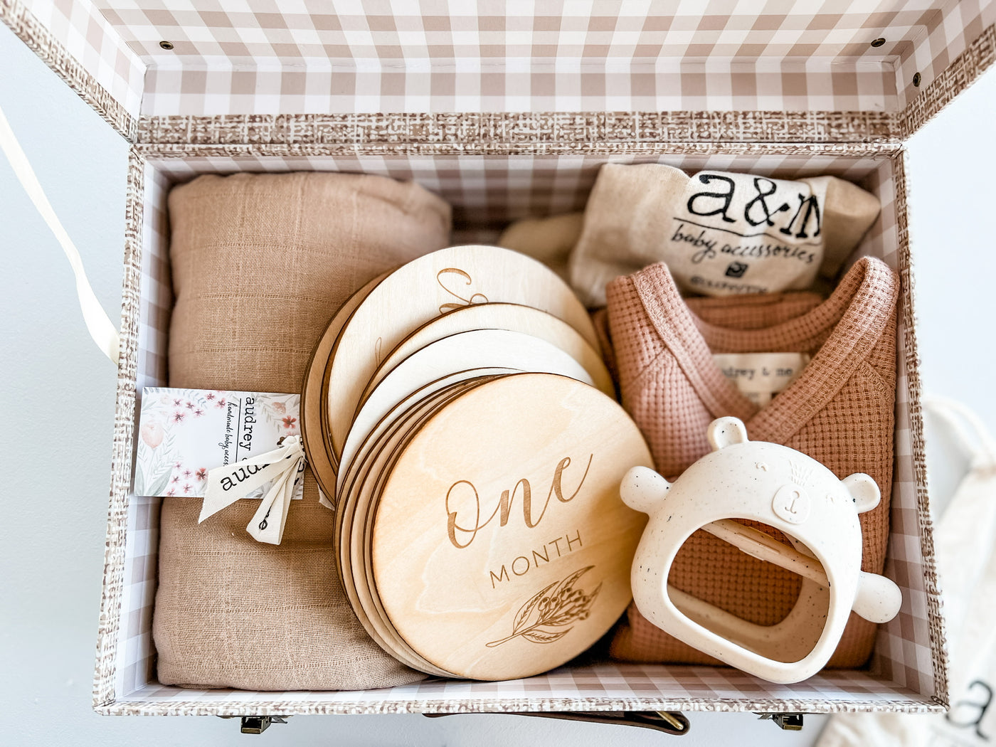 Baby Bear Gift Box - Girl - Audrey & Me