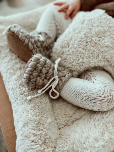 Woollen Booties - Audrey & Me