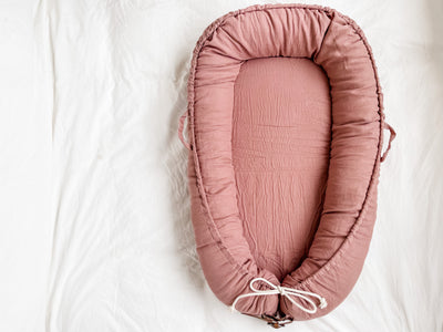 Baby Nest - Linen Mauve - Audrey & Me