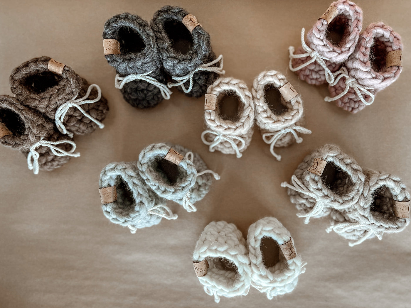 Woollen Booties - Audrey & Me