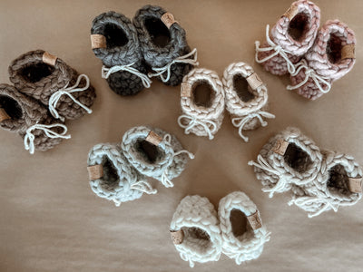 Woollen Booties - Audrey & Me