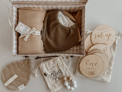 Muslin Wrap Gift Box - Boy - Audrey & Me
