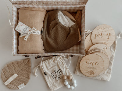 Muslin Wrap Gift Box - Boy