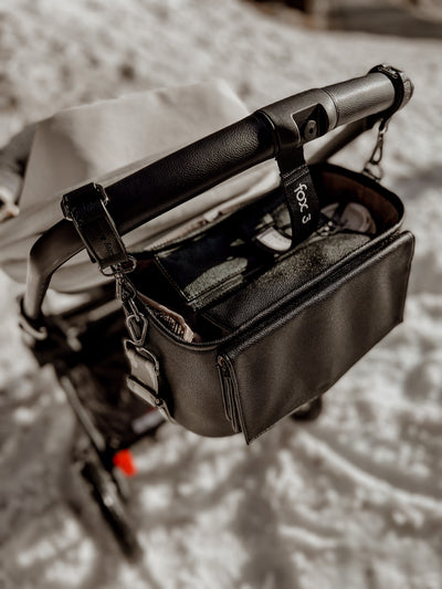 The Adapt Pram Caddy - Black - Audrey & Me