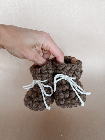 Woollen Booties - Audrey & Me